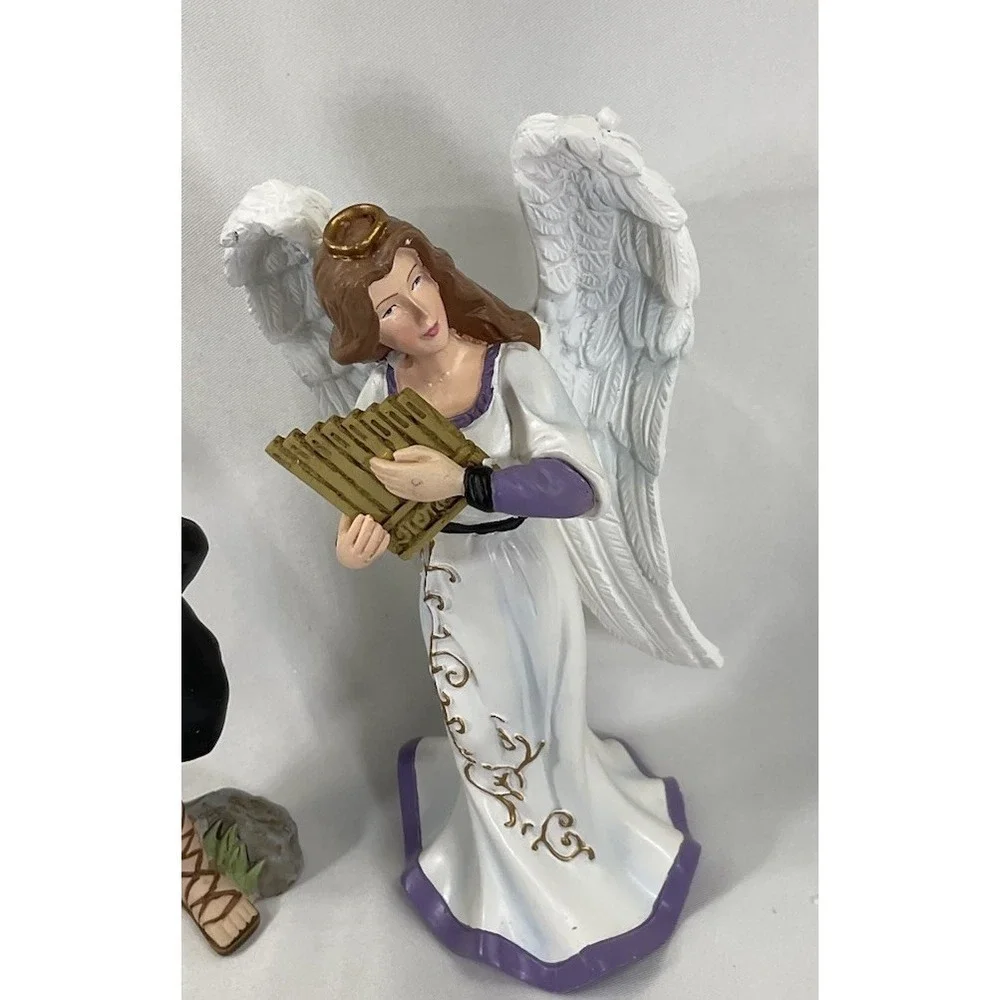 Thomas Kinkade Hawthorne Village Soldier & Heaven's Melody Angel